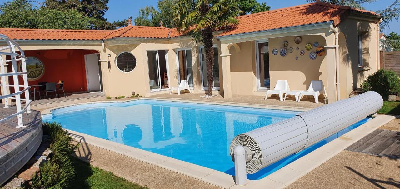 Gite Calme #2 Ou 3 Pers #Piscine #Cholet #Wifi Haut Debit #Travailleurs Thales Lacroix Et Autres Entreprises #Petits Dejeuners Et Repas Possibles Sur Demande Le May-sur-Evre Exterior photo